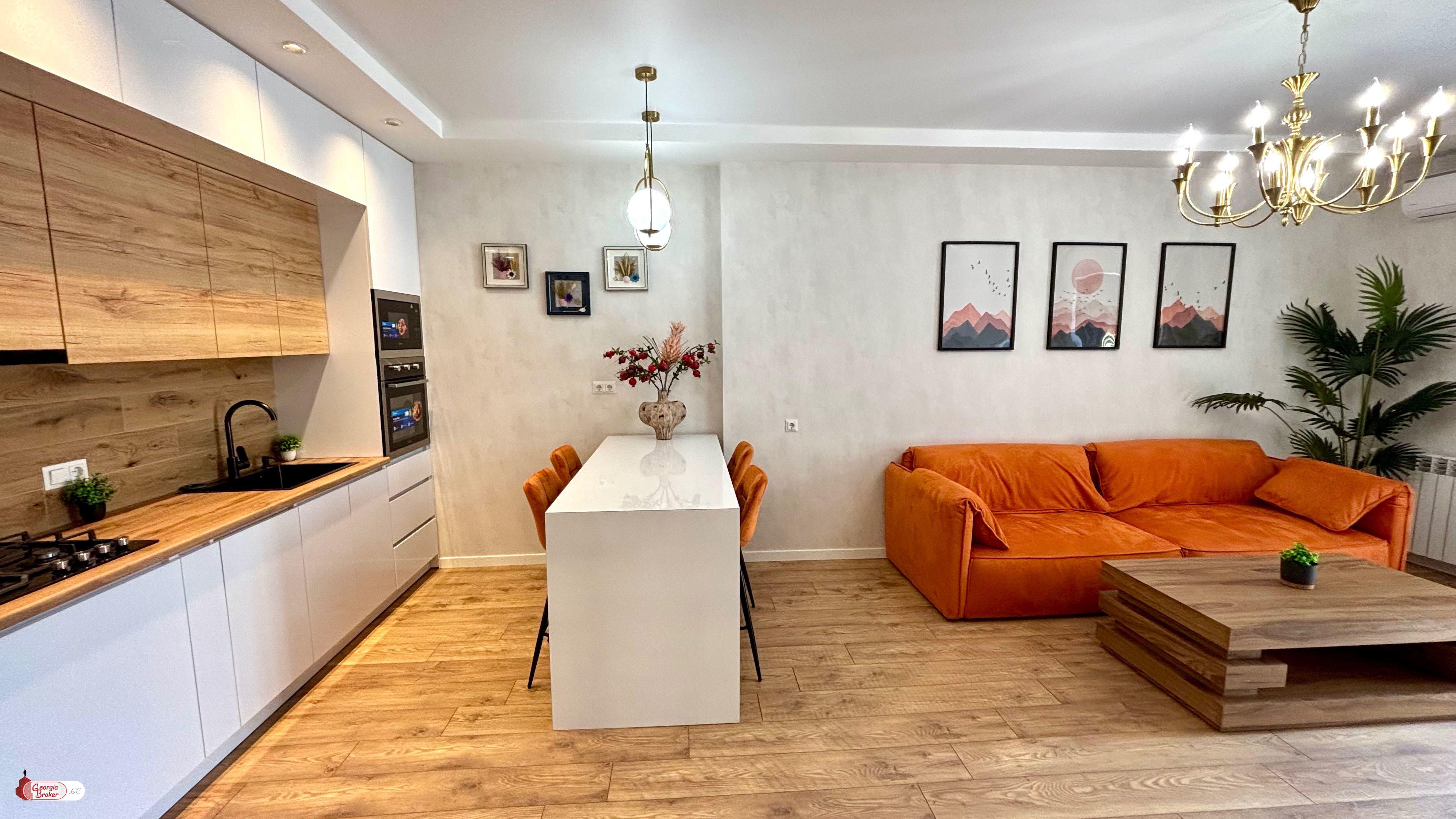 nearly repaired 3-room apartment for sale