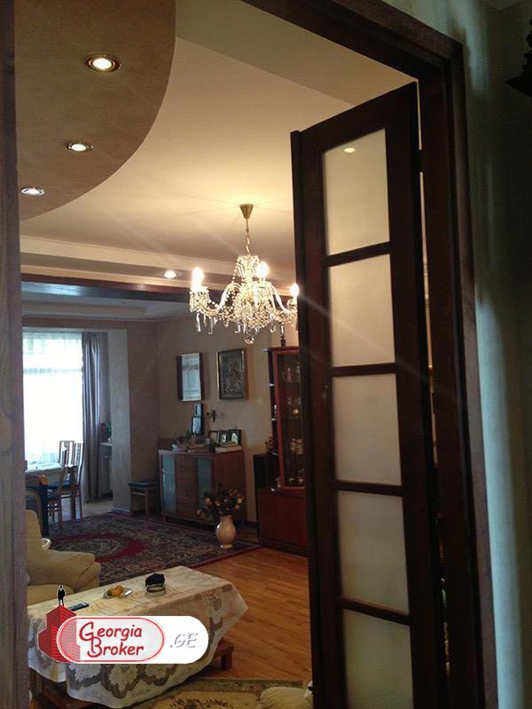 nearly repaired 5-room apartment for sale