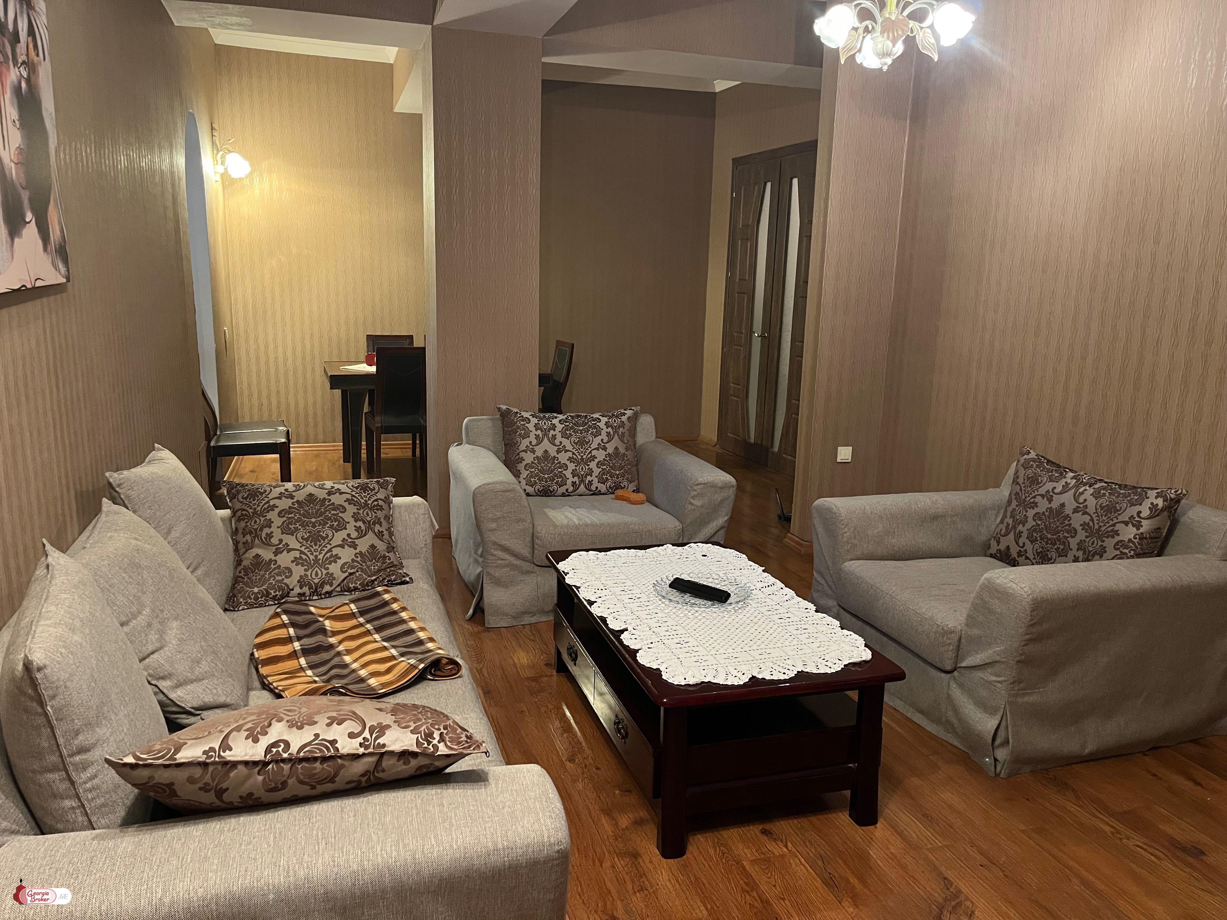 nearly repaired 5-room apartment for sale