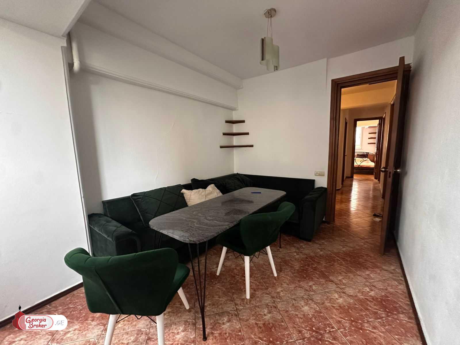 nearly repaired 4-room apartment for sale