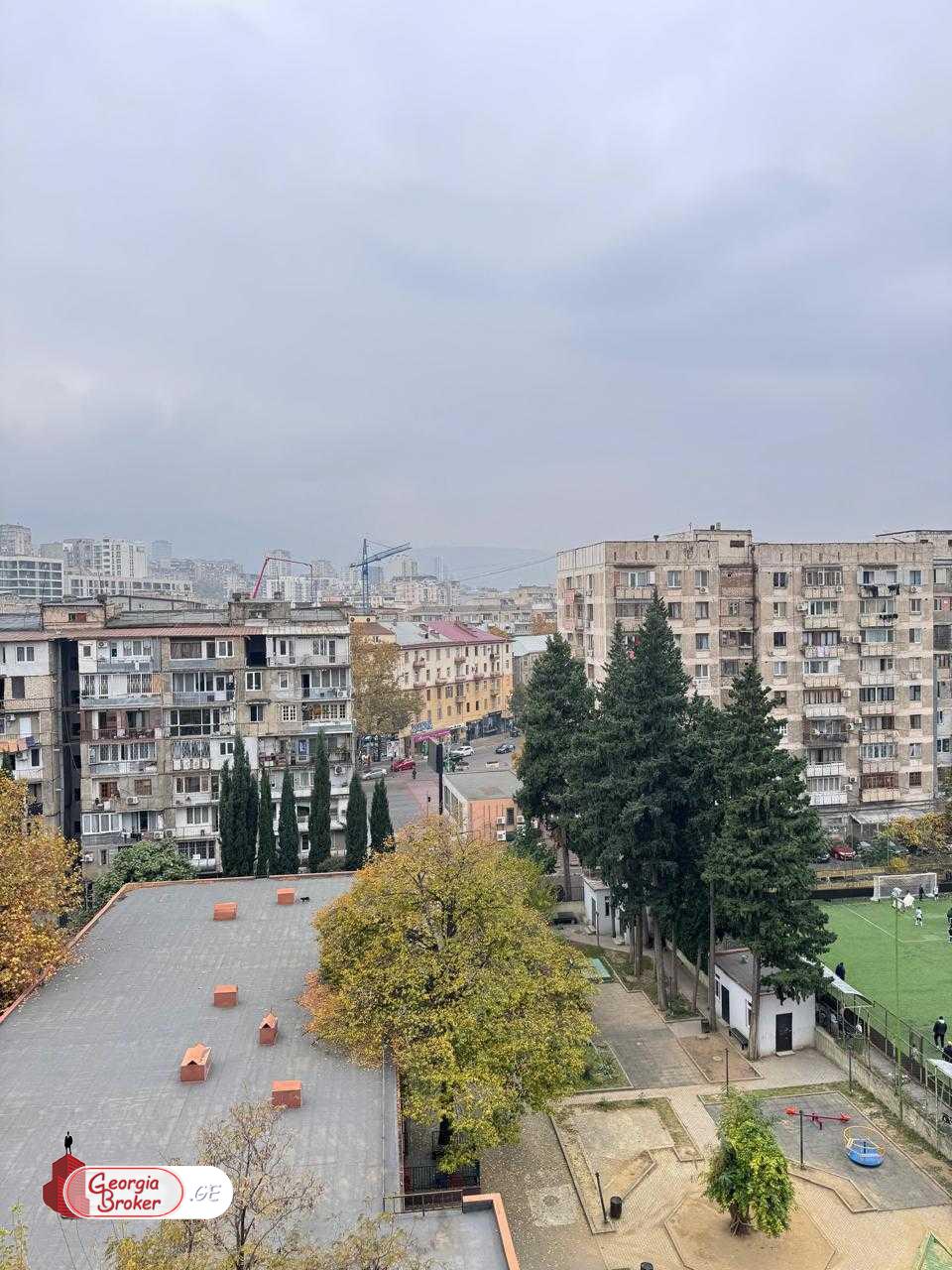 old repaired 3-room apartment for sale