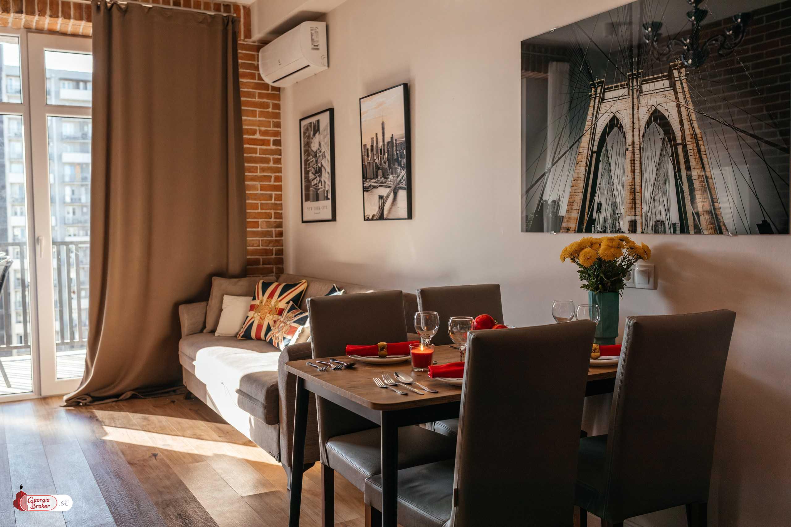 продается квартира с новым ремонтом 2-комнаты