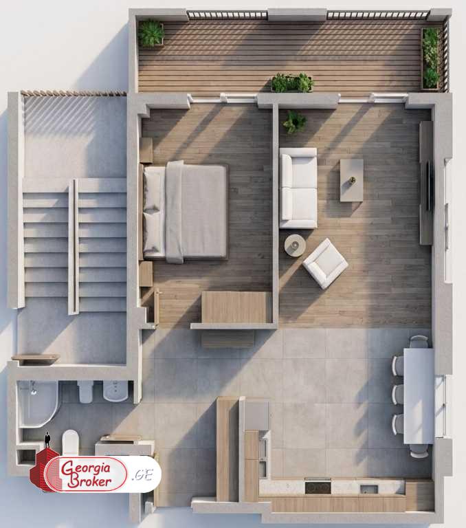 продается квартира с новым ремонтом 2-комнаты