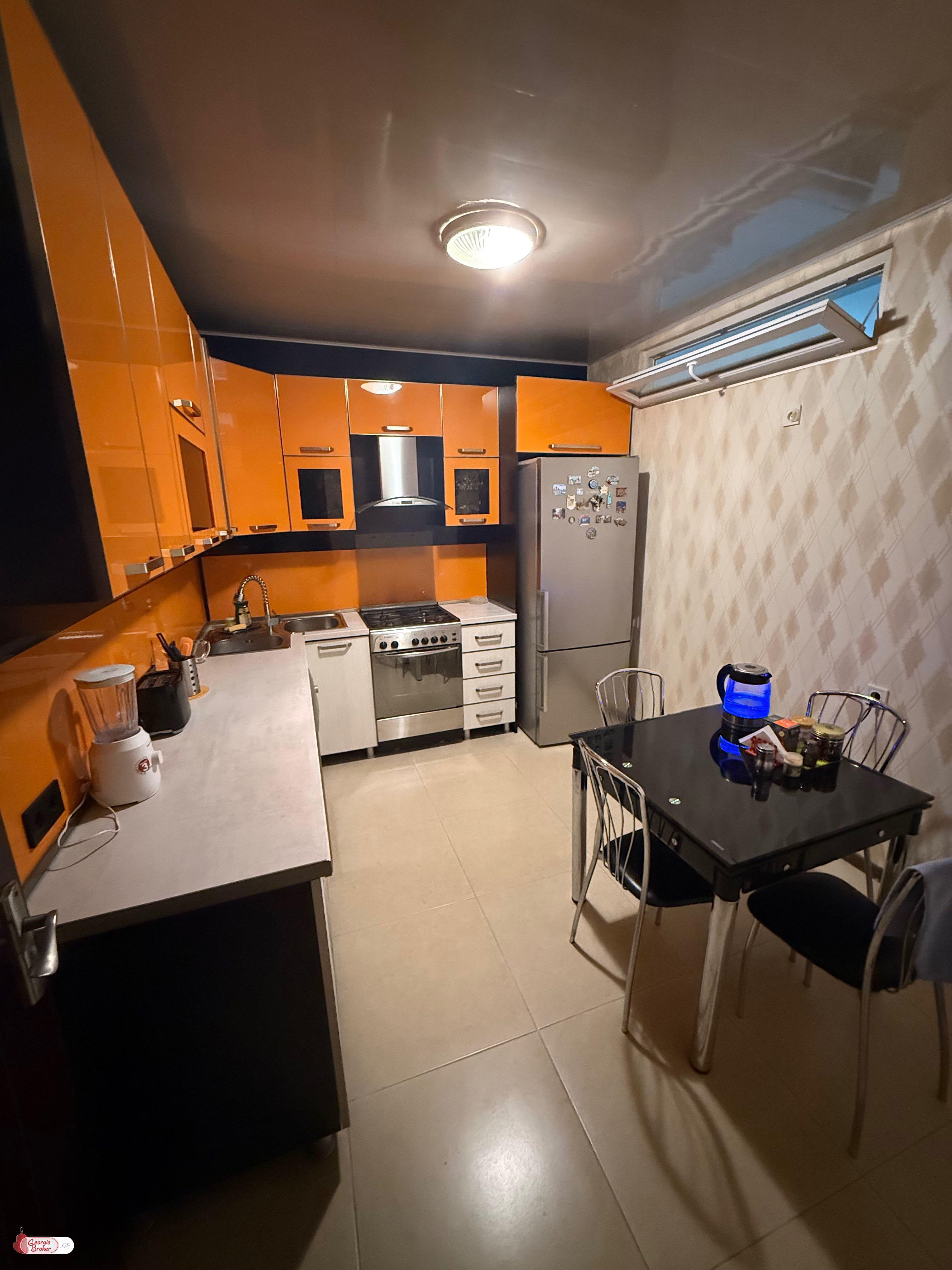 nearly repaired 5-room apartment for sale