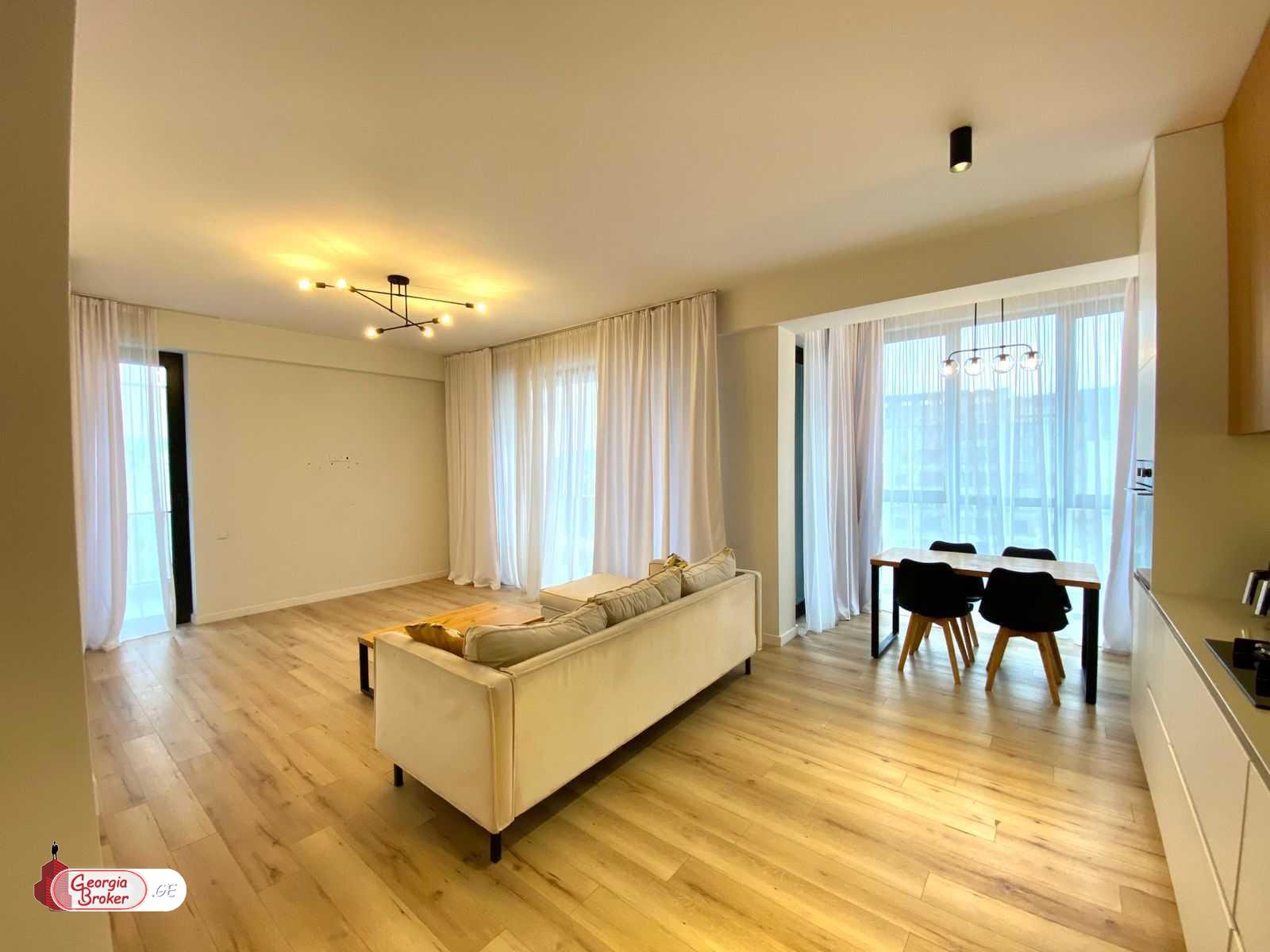 nearly repaired 3-room apartment for sale