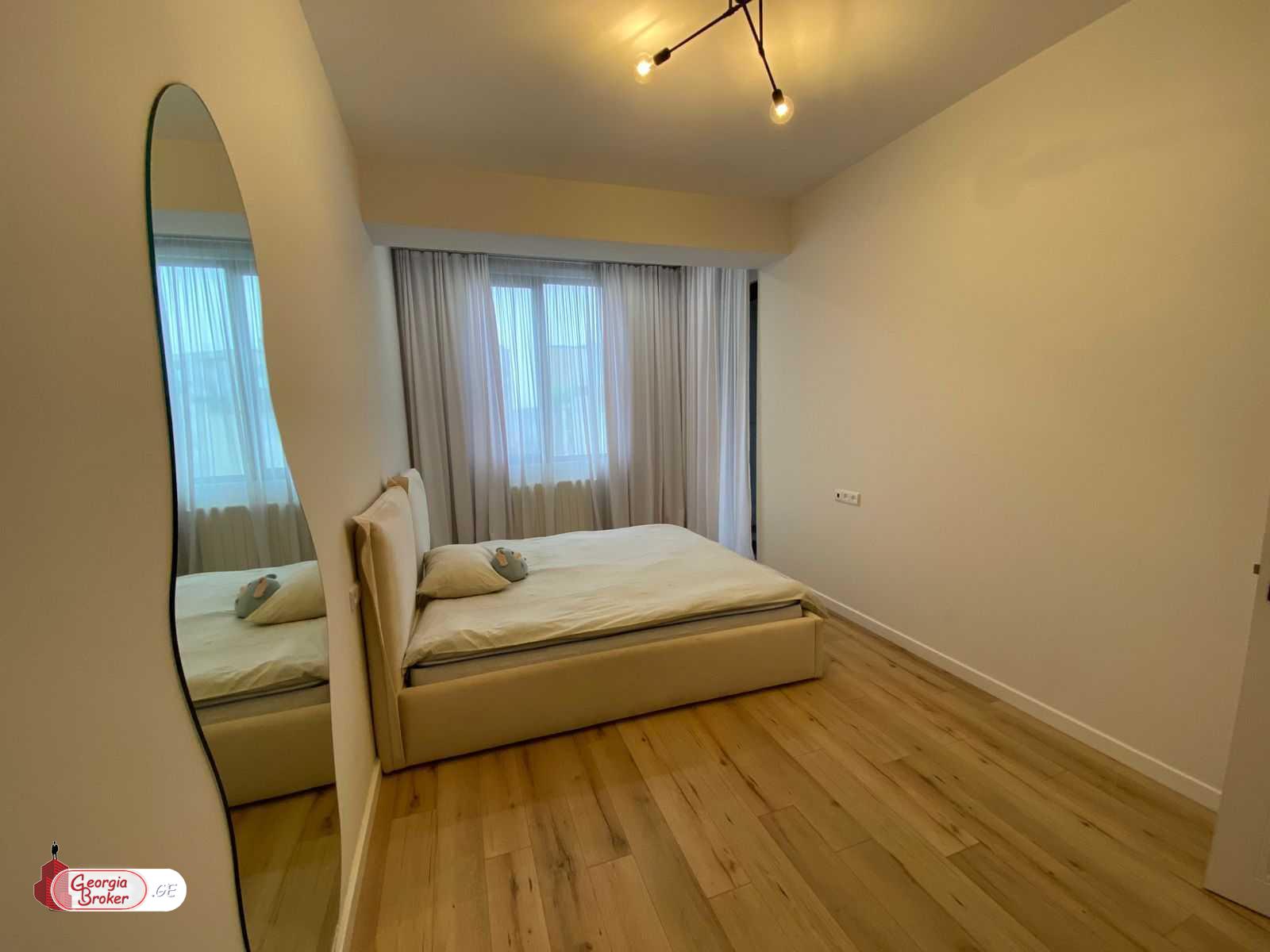 nearly repaired 3-room apartment for sale