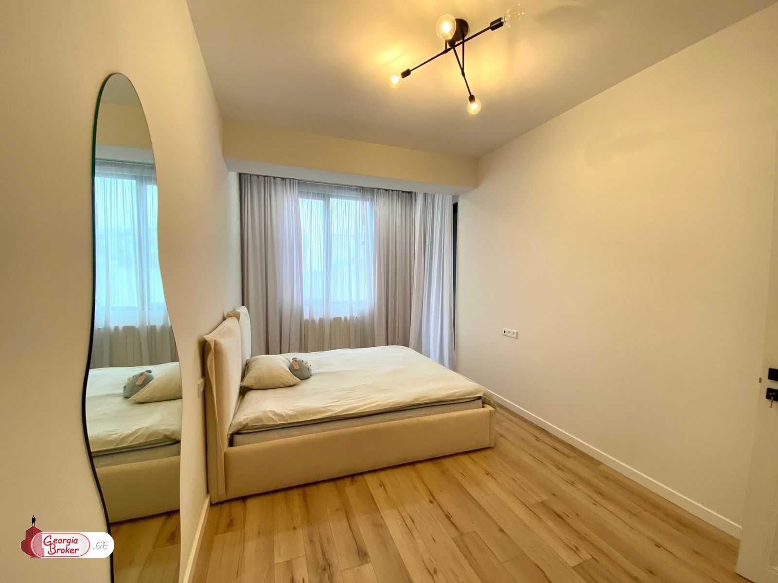 nearly repaired 3-room apartment for sale