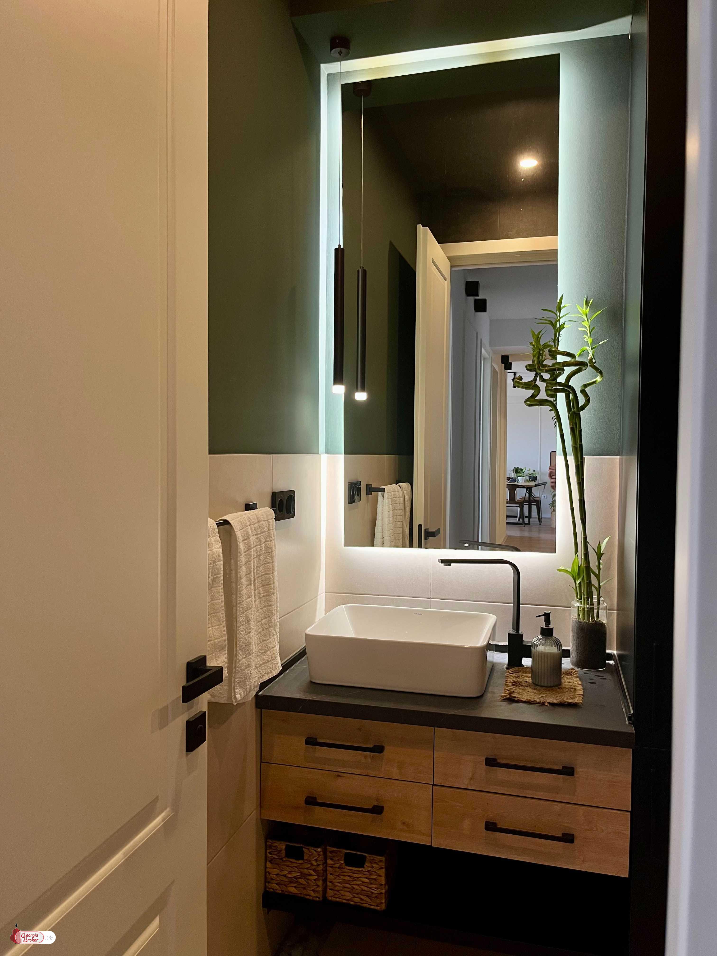 nearly repaired 5-room apartment for sale