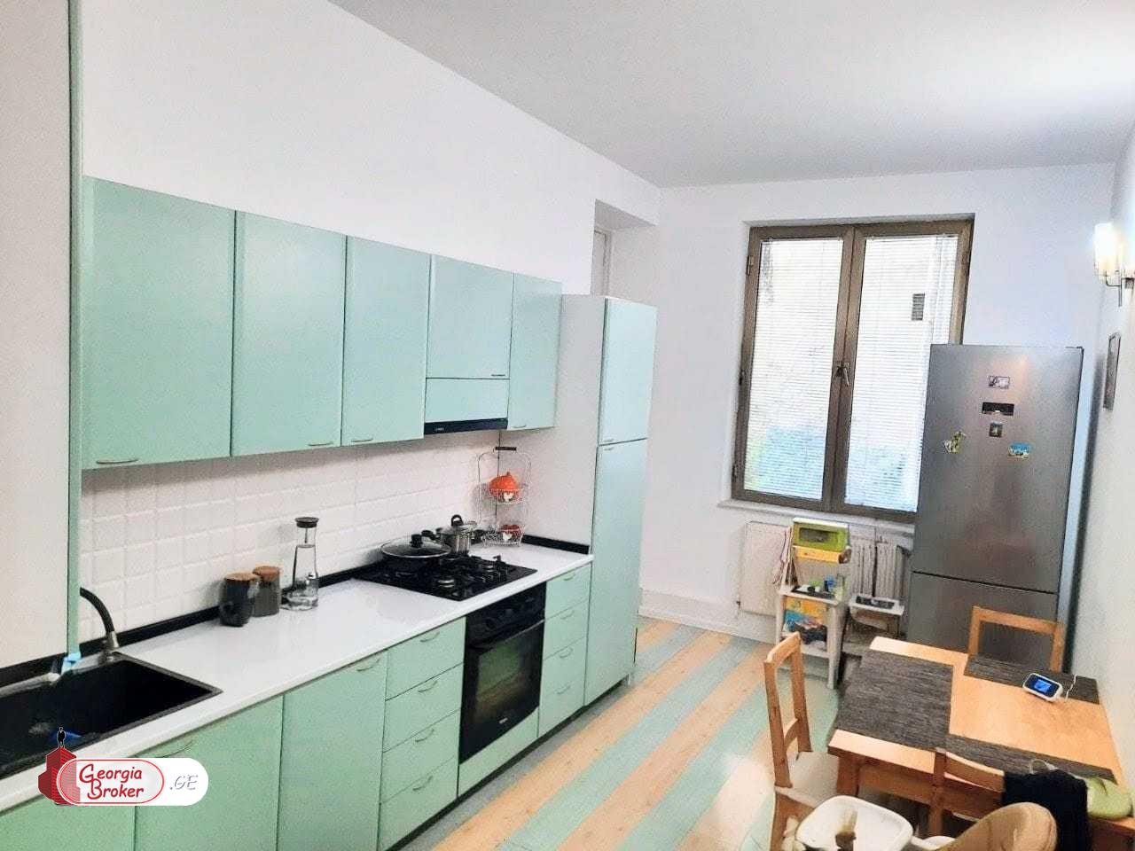 nearly repaired 5-room apartment for sale