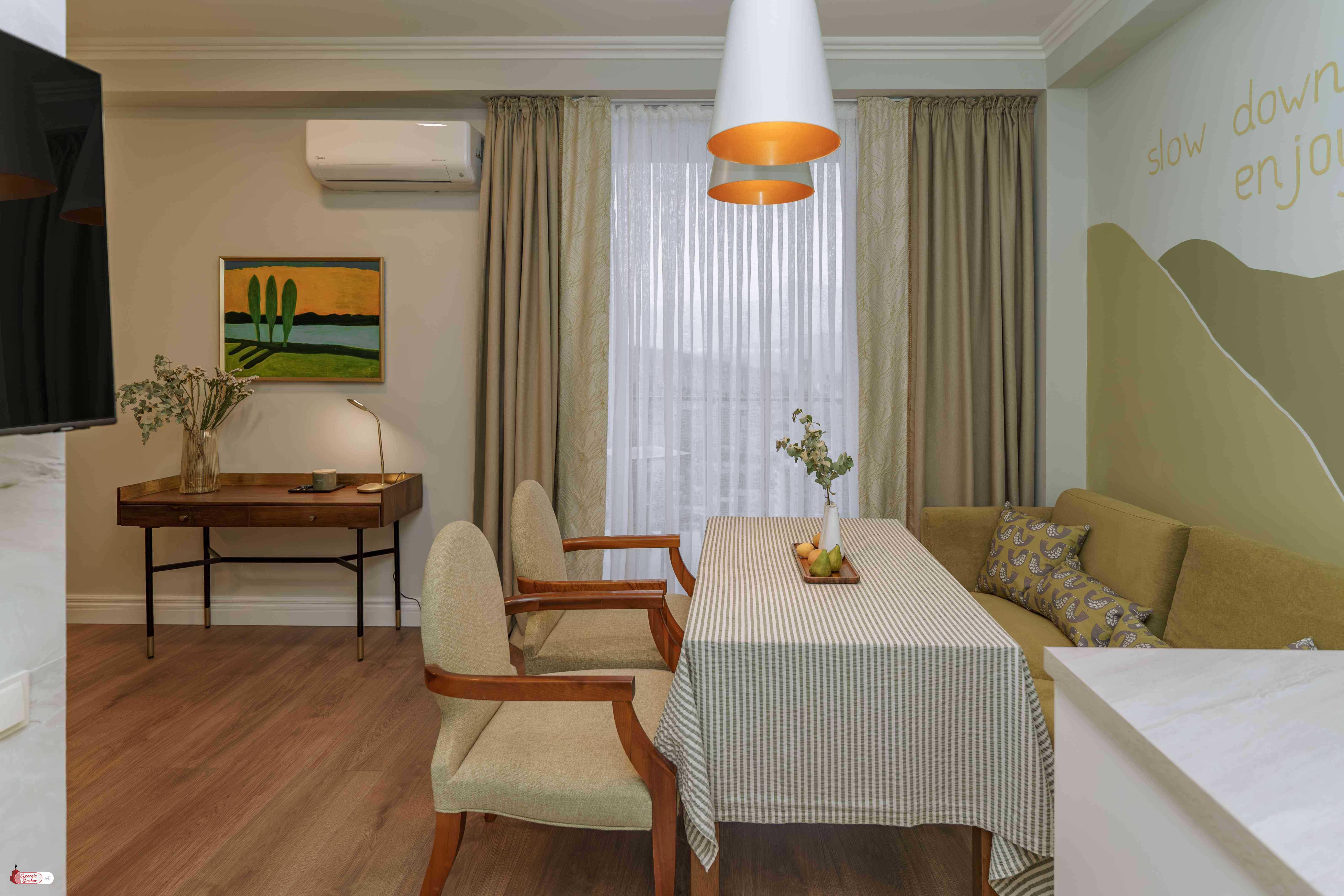 nearly repaired 3-room apartment for sale