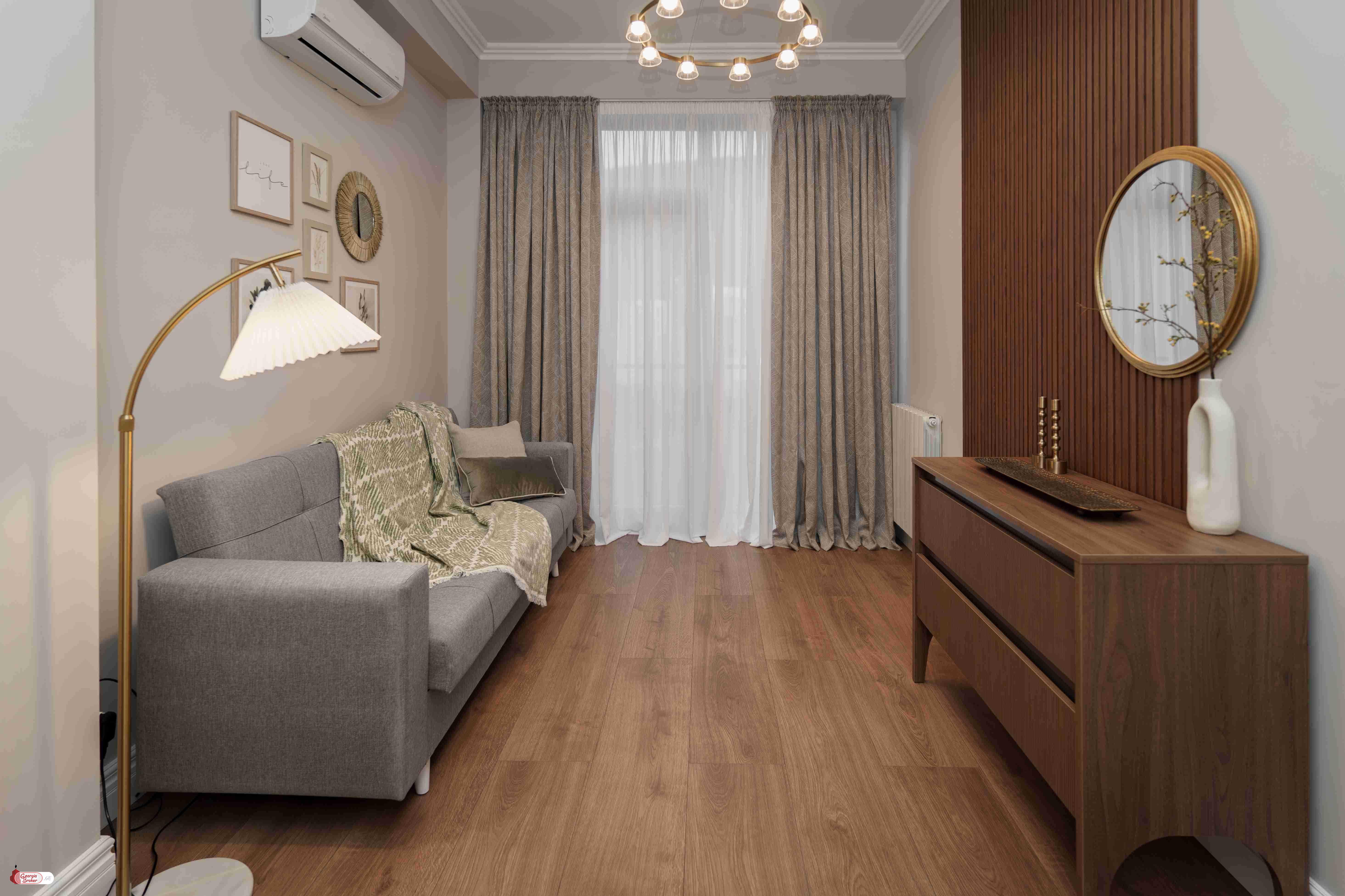 nearly repaired 3-room apartment for sale