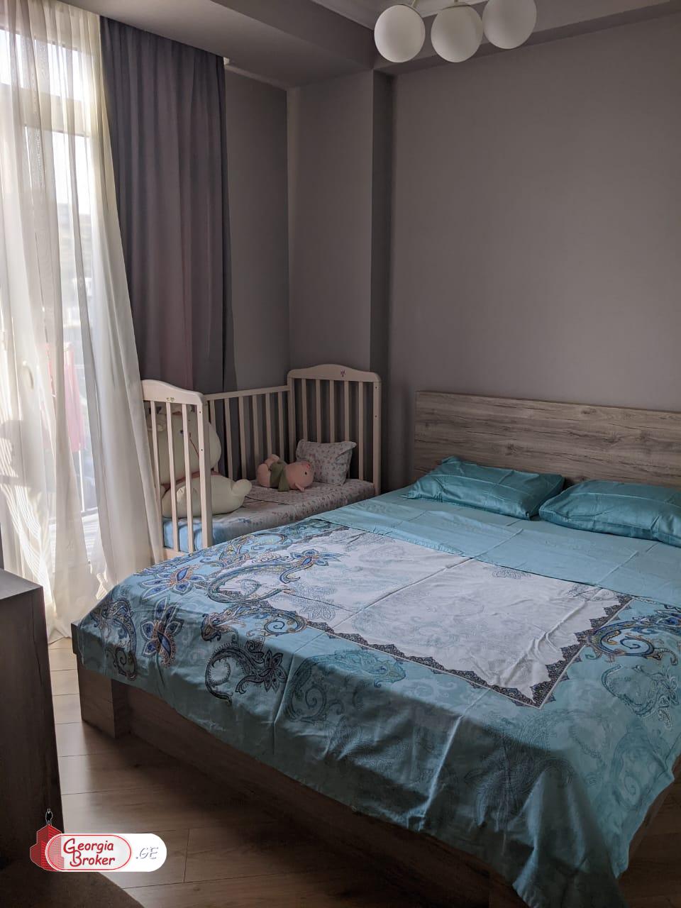 nearly repaired 2-room apartment for sale