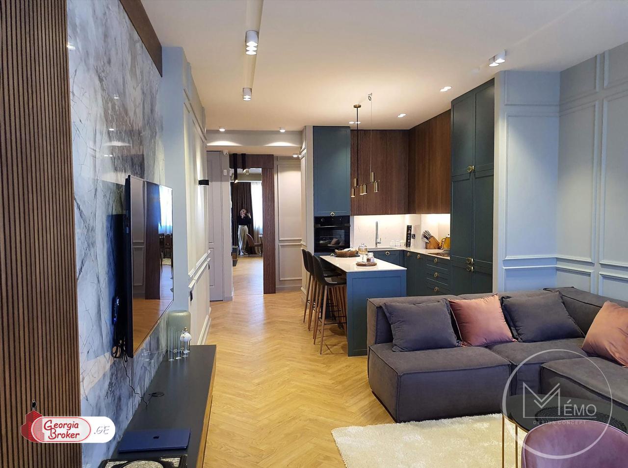 იყიდება ახალი გარემონტებული 3 ოთახიანი ბინა