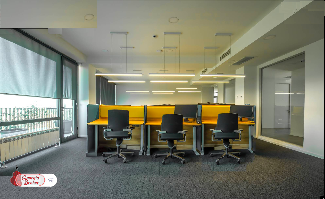 ქირავდება ახალი გარემონტებული საოფისე ფართი 834კვ.მ ვერაზე
