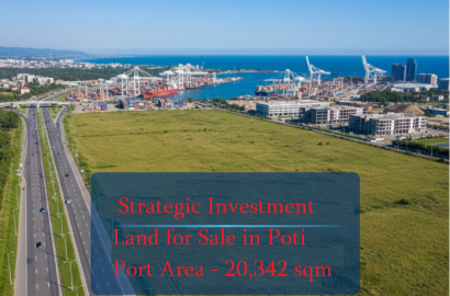 იყიდება არა სასოფლო მიწის ნაკვეთი ფოთში