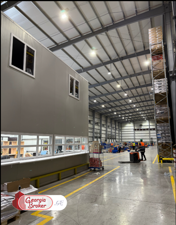 იყიდება ლოჯისტუკური ცენტრი