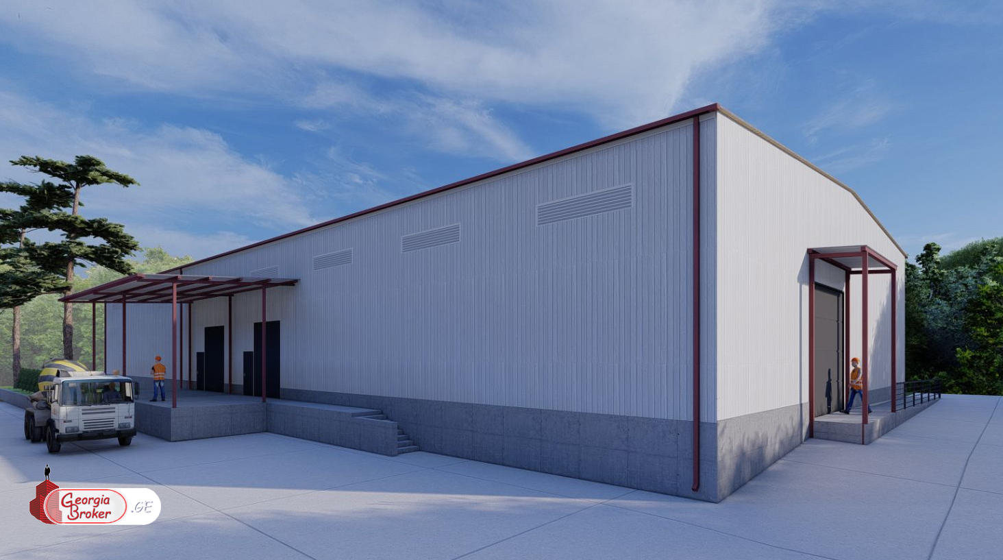 იყიდება ლოჯისტუკური ცენტრი