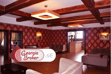 იყიდება ახალი გარემონტებული 28 ნომრიანი სასტუმრო გუდაურში