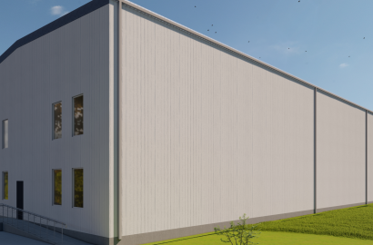 იყიდება არა სასოფლო მიწის ნაკვეთი საწყობის პროექტით