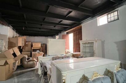 nearly repaired warehouse space for sale