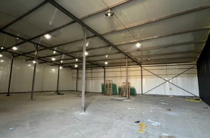 nearly repaired warehouse space for rent
