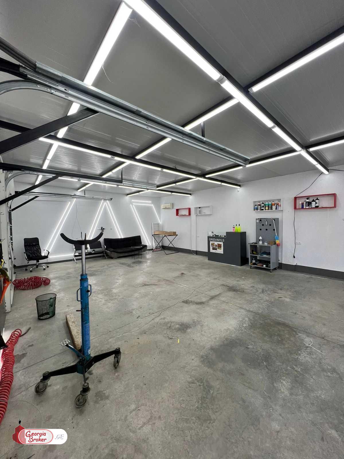 nearly repaired warehouse space for sale