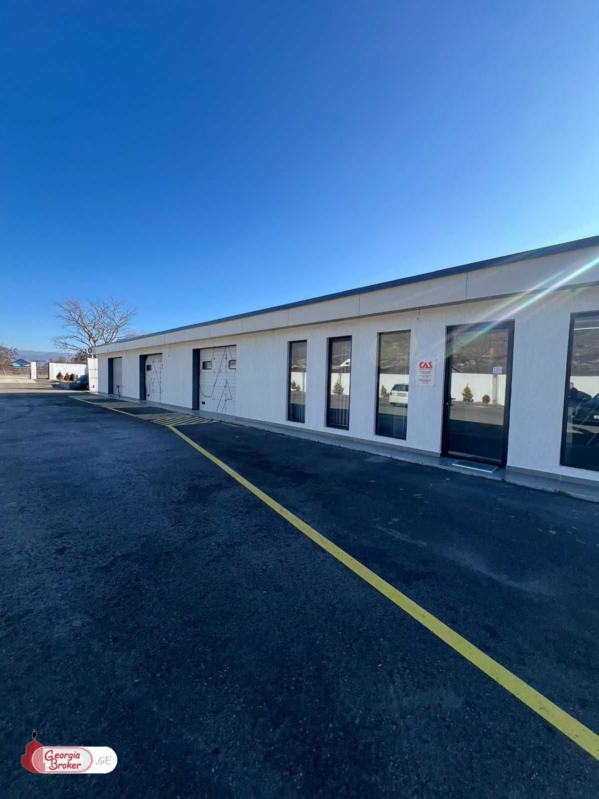nearly repaired warehouse space for sale