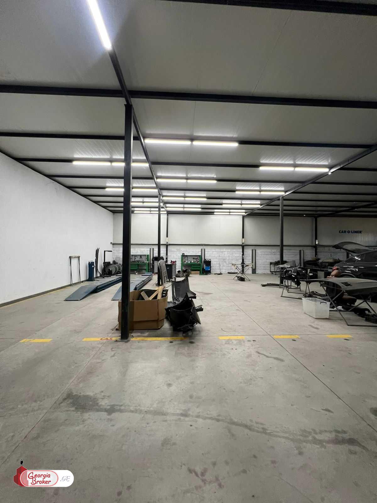 nearly repaired warehouse space for sale