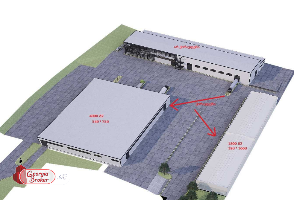 ქირავდება ახალი გარემონტებული საწარმოო ფართი