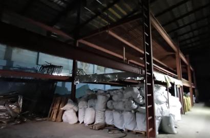 nearly repaired warehouse space for sale