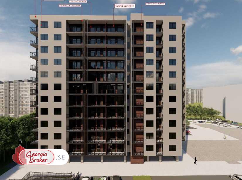 nearly repaired 3-room apartment for sale