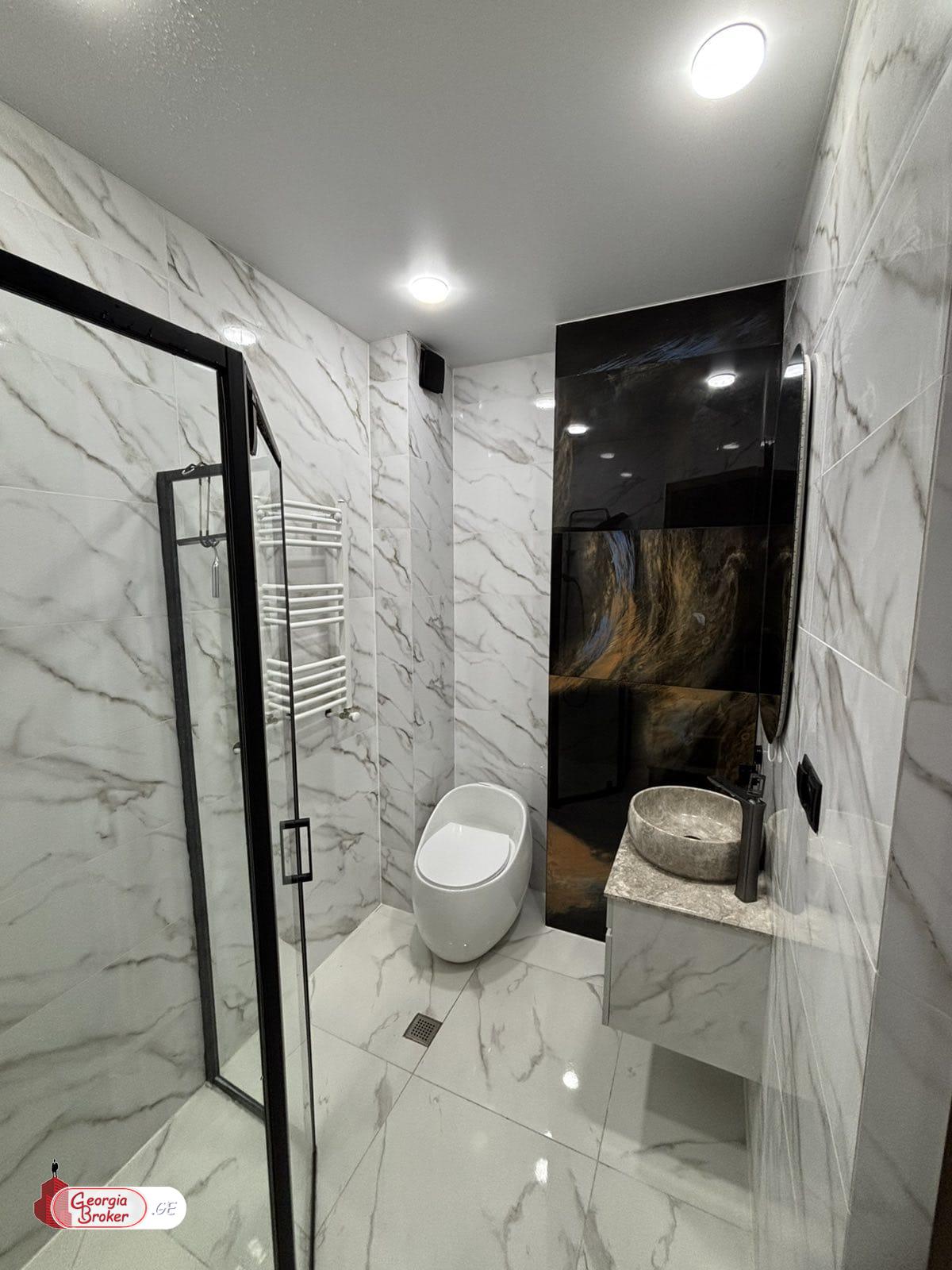 nearly repaired 3-room apartment for sale