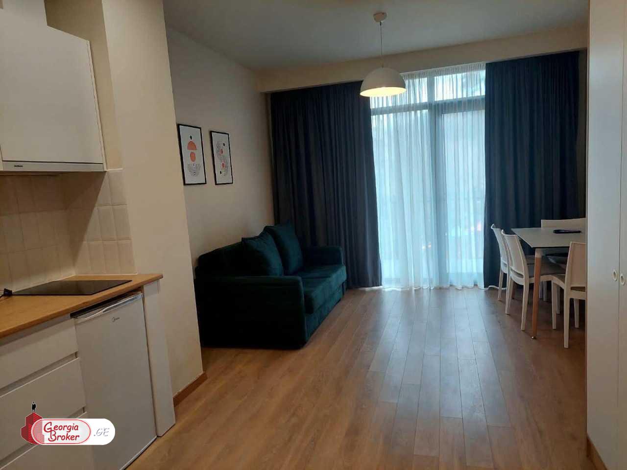 nearly repaired 2-room apartment for sale