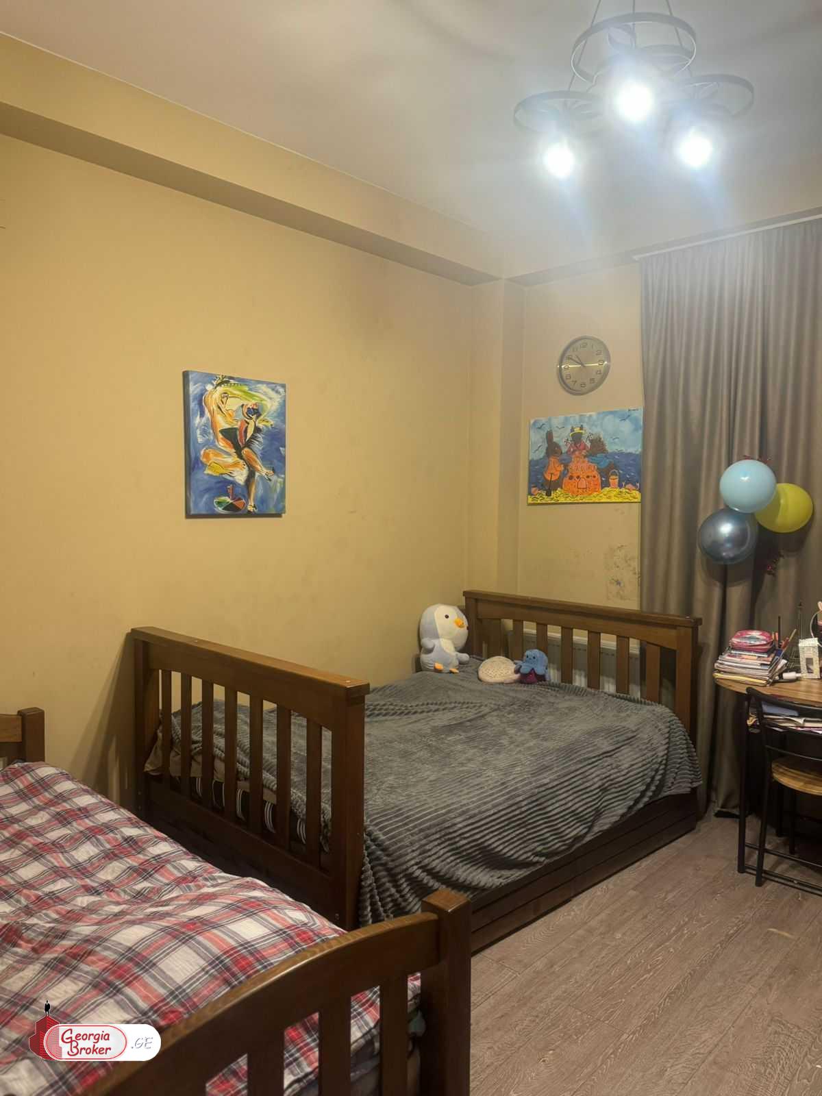 nearly repaired 3-room apartment for sale