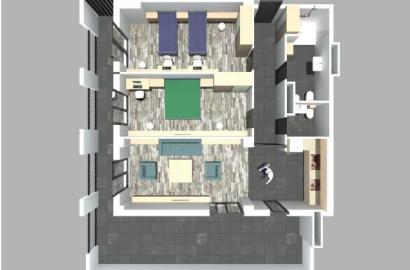 продается квартира с новым ремонтом 3-комнаты