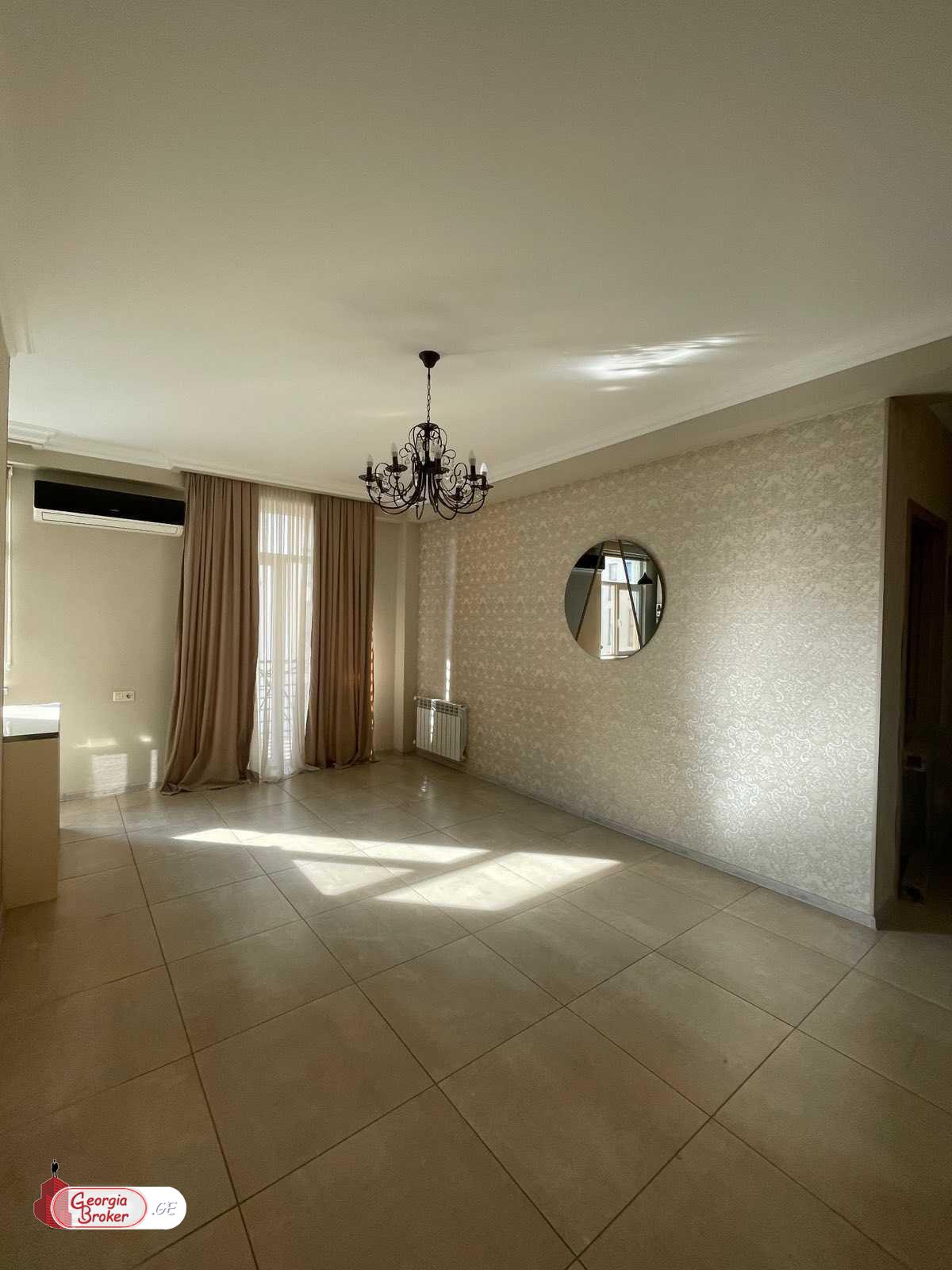 nearly repaired 3-room apartment for sale