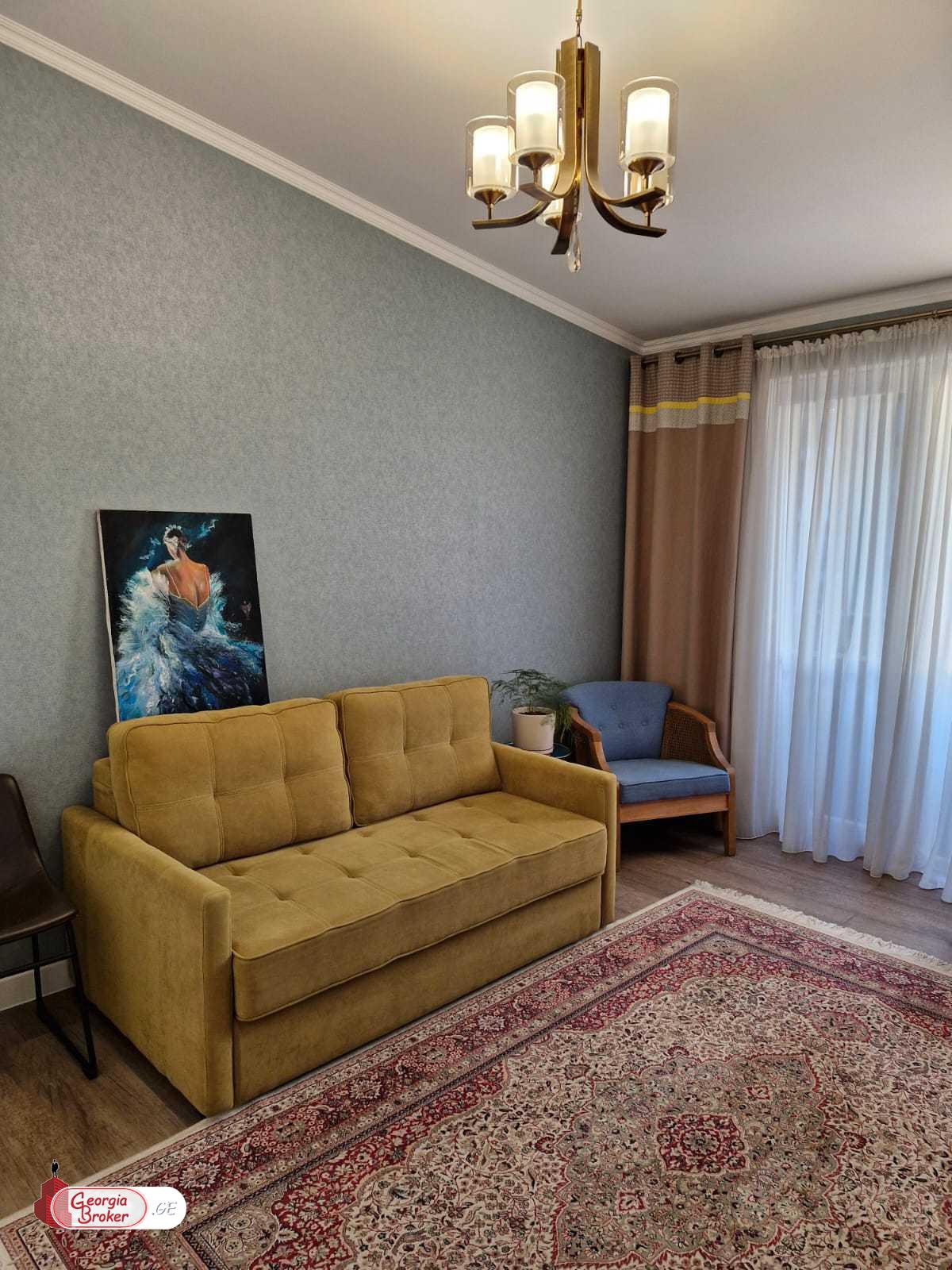 nearly repaired 3-room apartment for sale