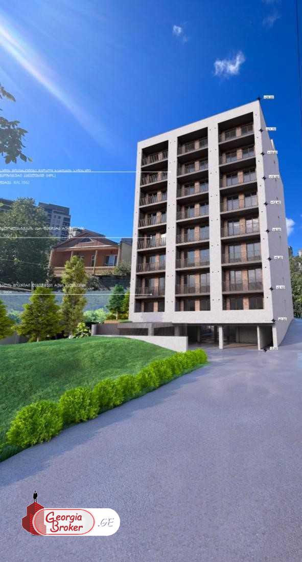 იყიდება ახალი აშენებული 3 ოთახიანი ბინა