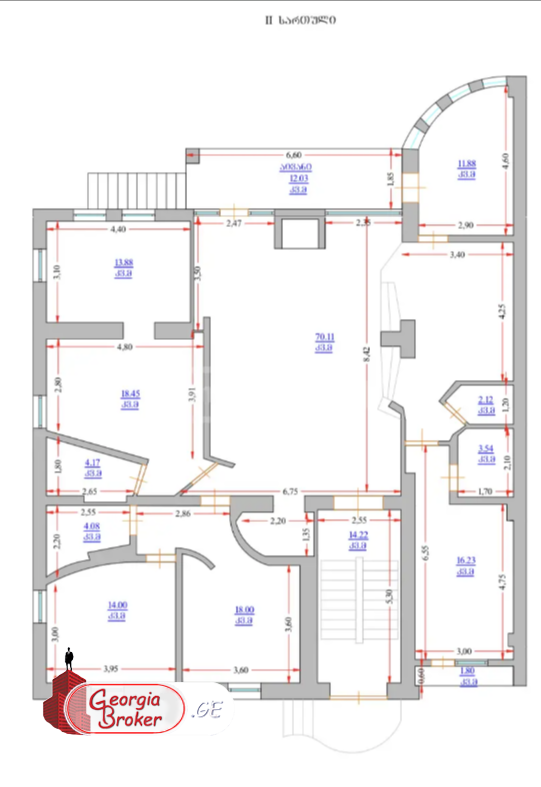 в аренду офис с новым ремонтом 22-комнат