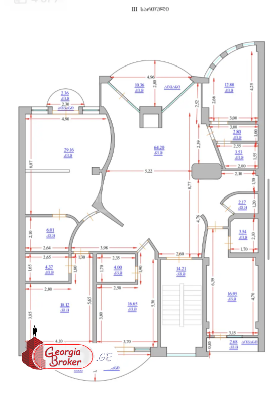 в аренду офис с новым ремонтом 22-комнат