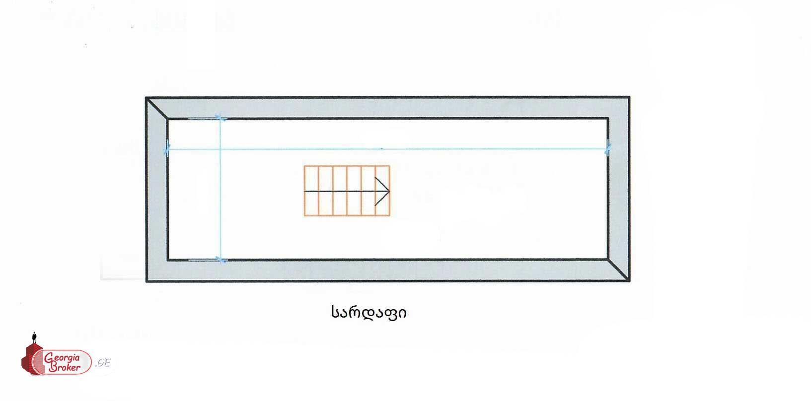 nearly repaired 2-room apartment for sale