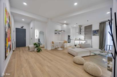 nearly repaired 3-room apartment for sale