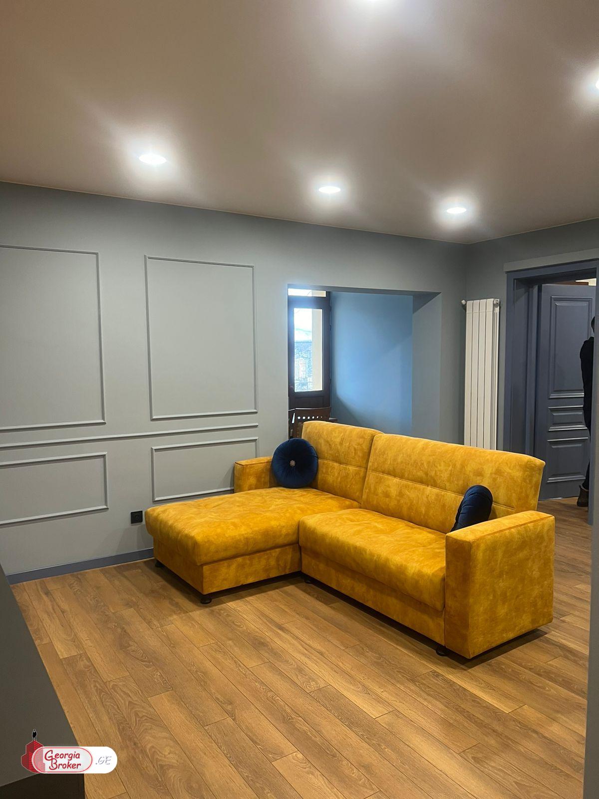 nearly repaired 3-room apartment for sale