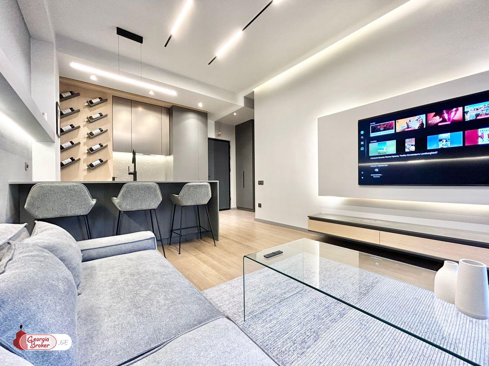 продается квартира с новым ремонтом 2-комнаты