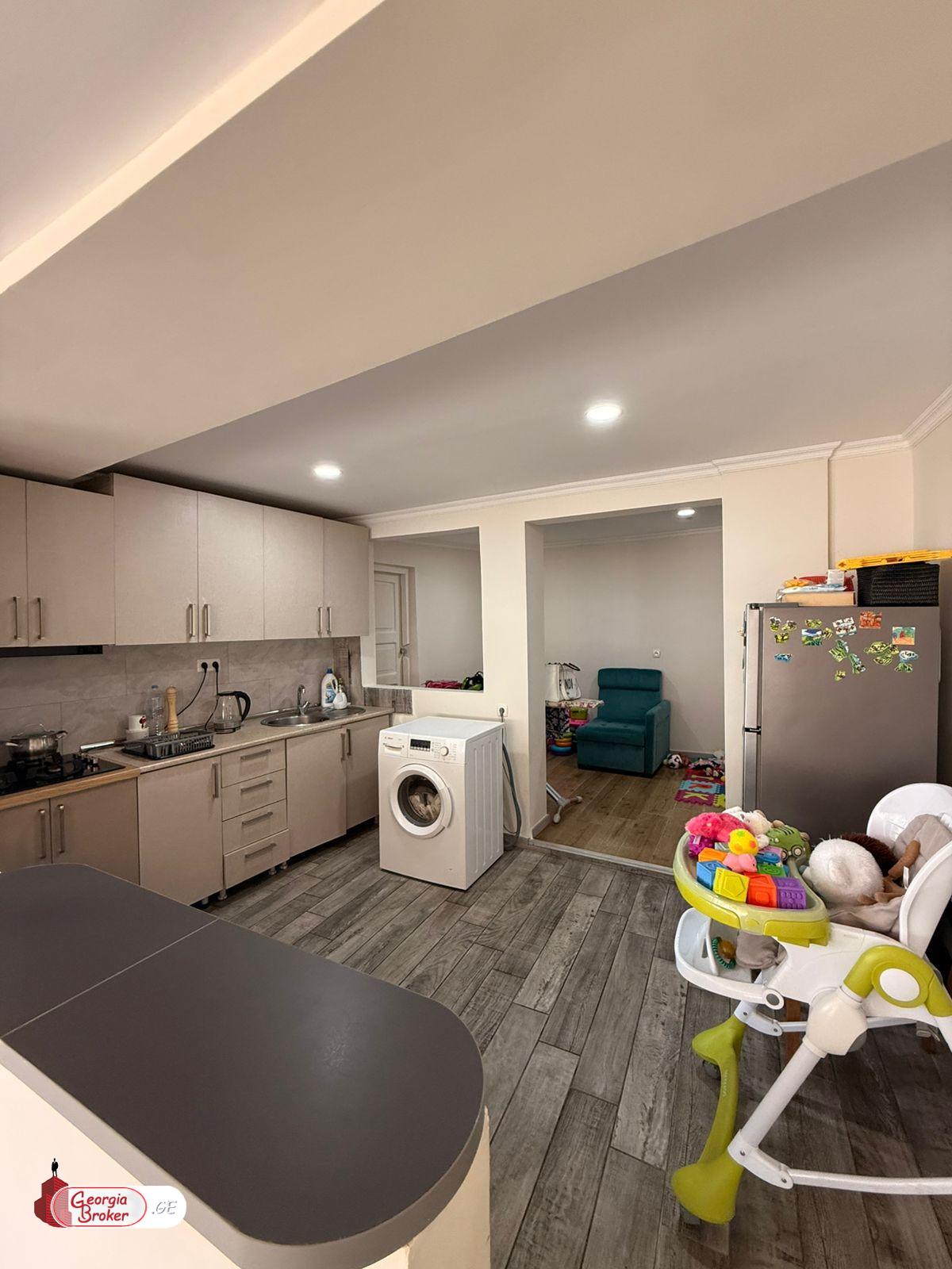 nearly repaired 4-room apartment for sale