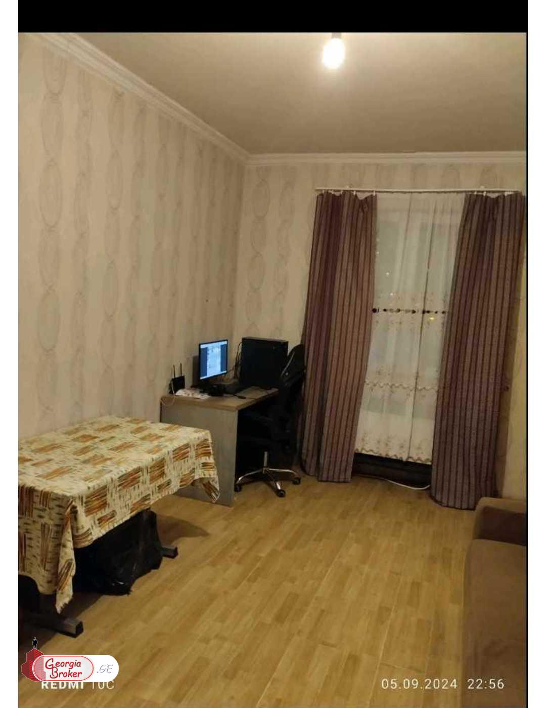 old repaired 2-room apartment for sale