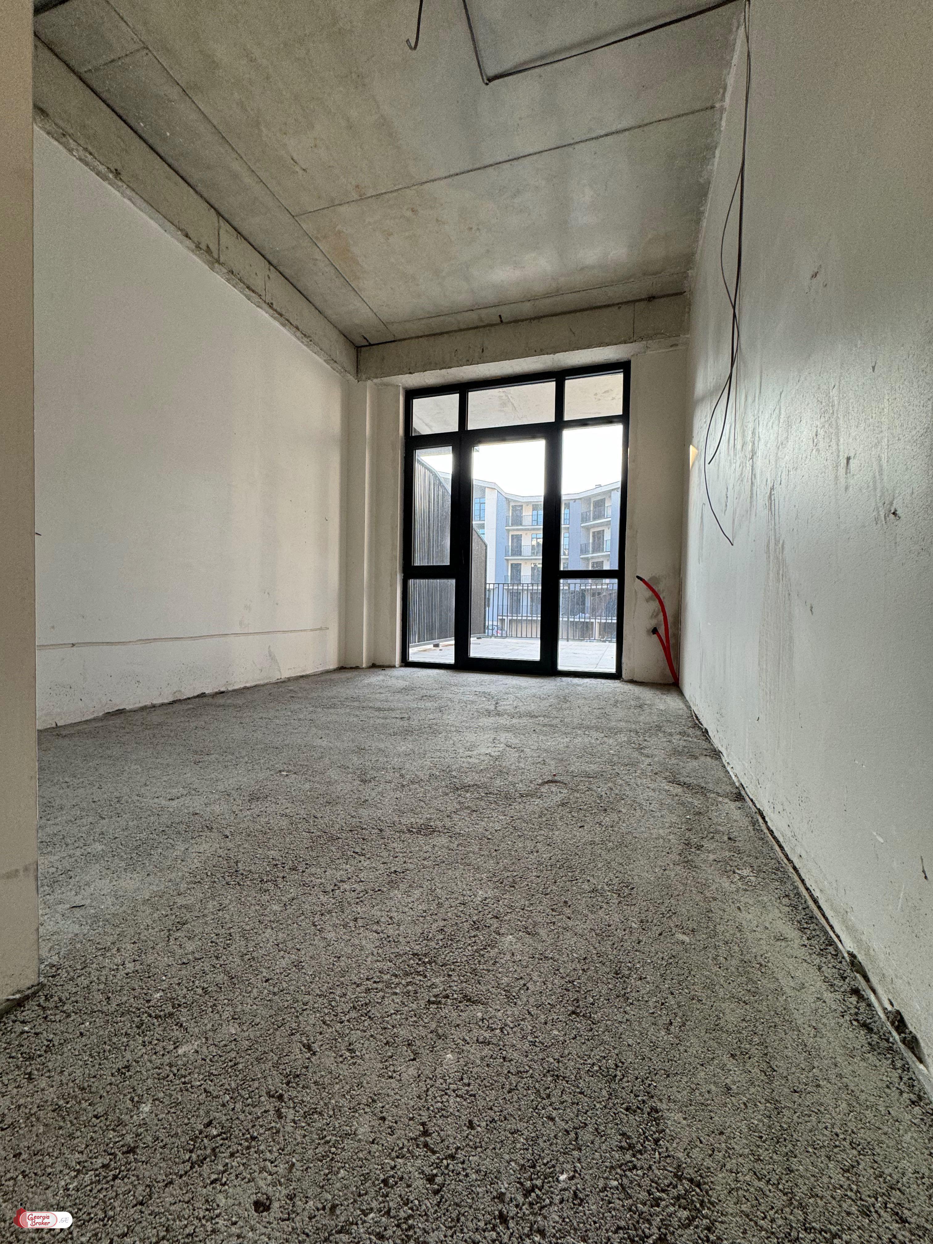 იყიდება ახალი აშენებული 2 ოთახიანი ბინა