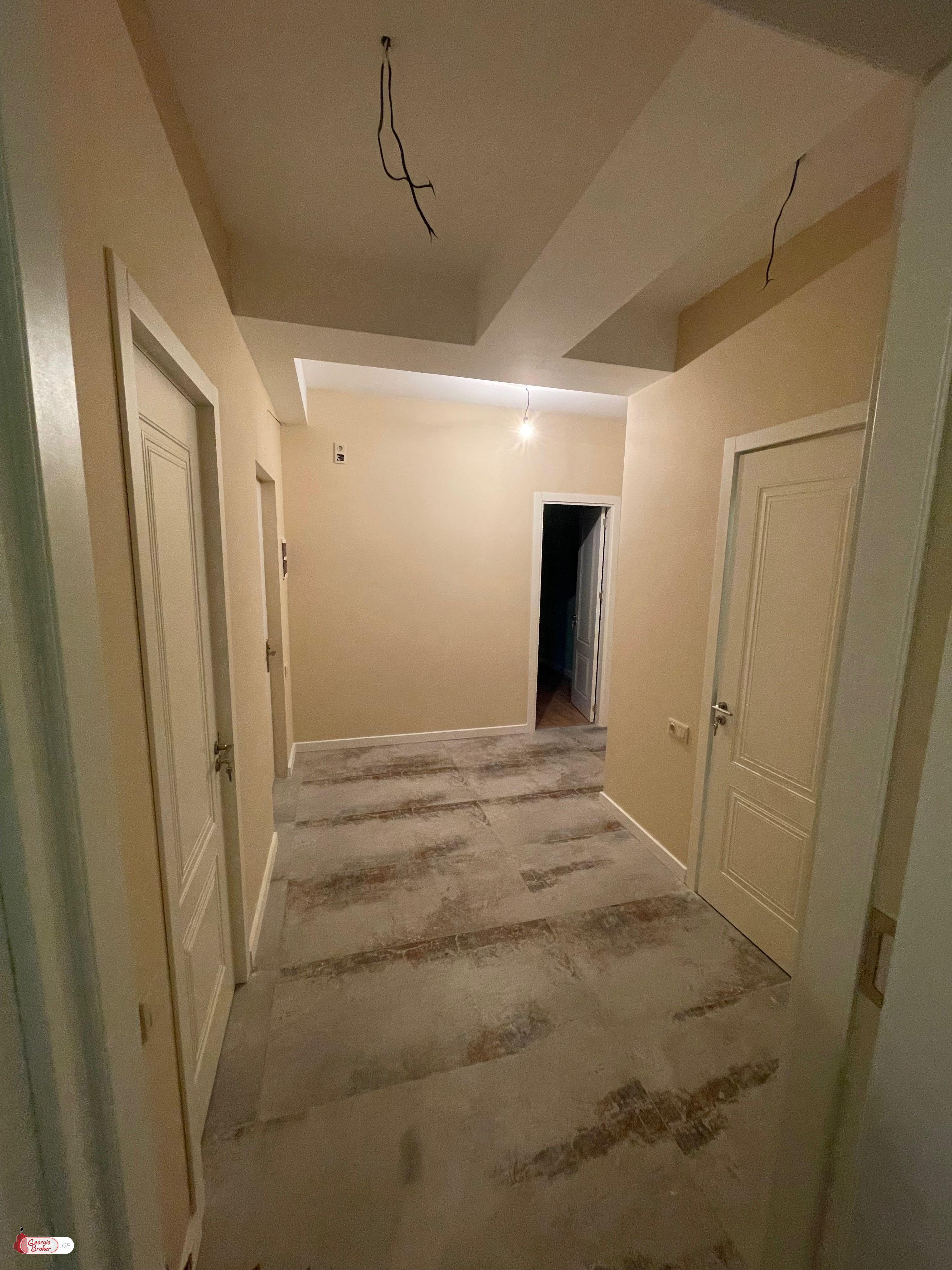 nearly repaired 5-room apartment for sale