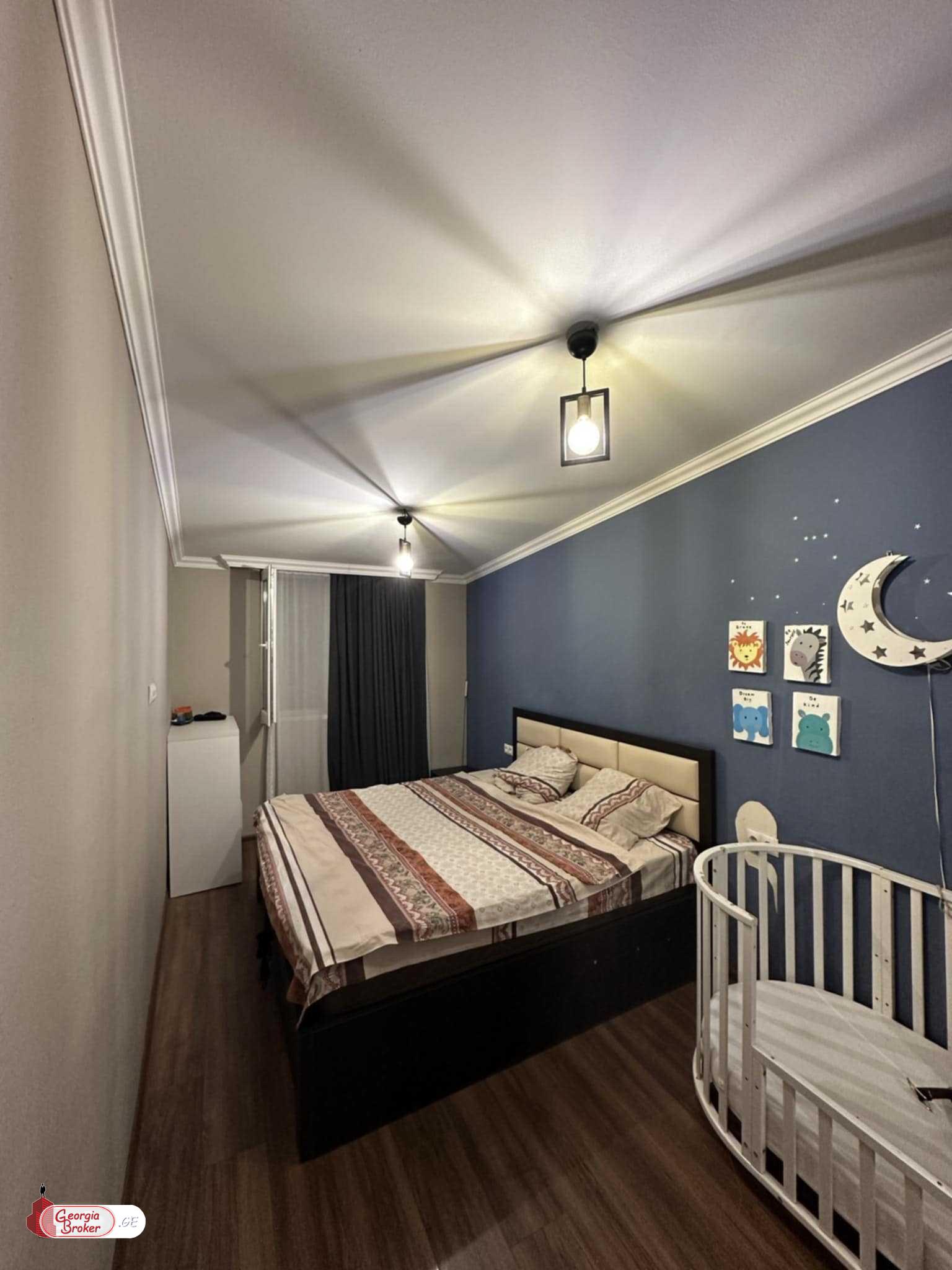 nearly repaired 2-room apartment for sale