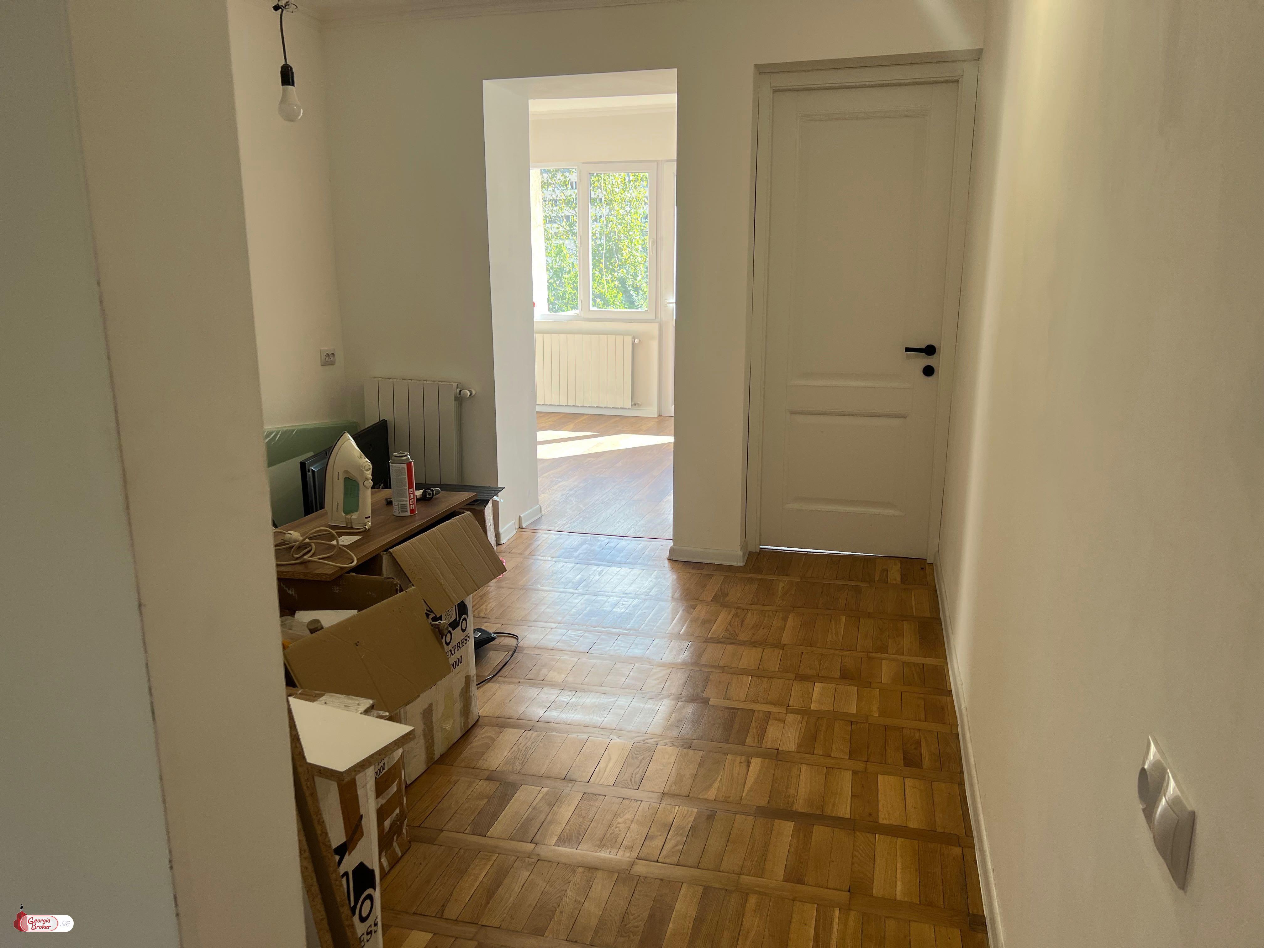 nearly repaired 5-room apartment for sale